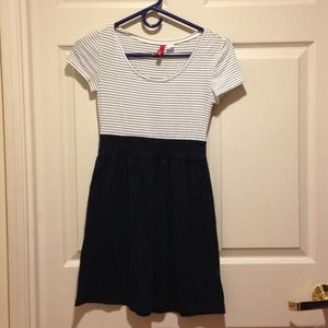 H&M dress with stripe size Small