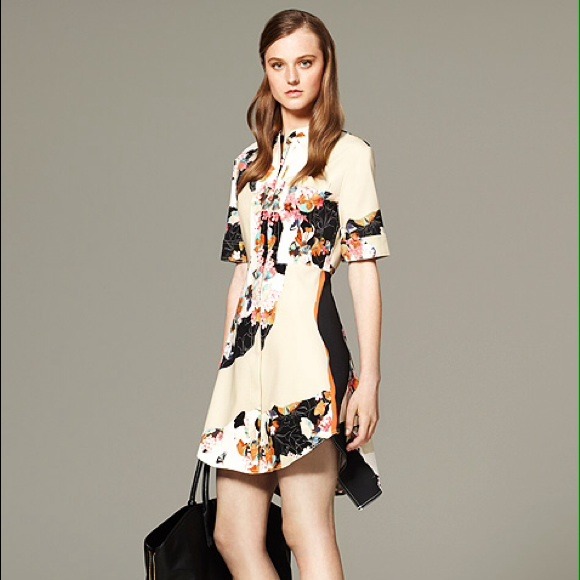 3.1 Phillip Lim Dresses & Skirts - ❤️SOLD❤️ 3.1 Philip Lim Floral Shirt Dress - S