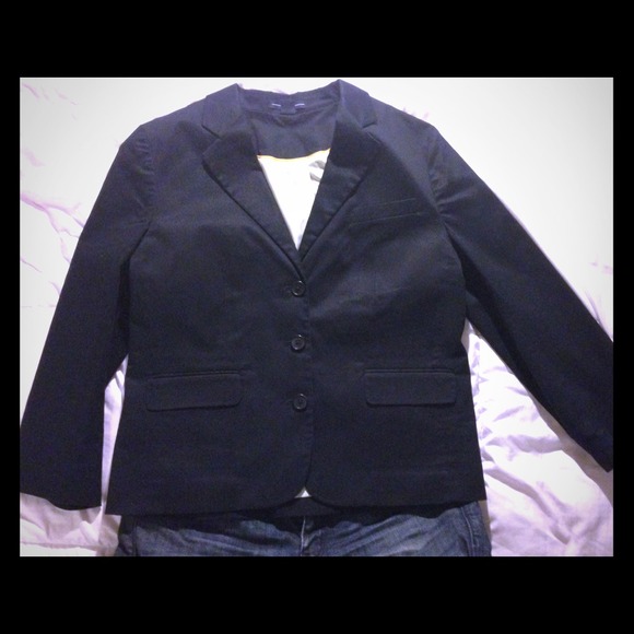 ⭐️Gap 3/4 sleeve navy blazer - Picture 1 of 4