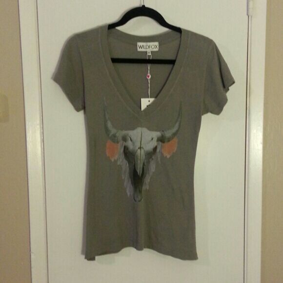 Wildfox Tops - Sale! Wildfox Bull Shirt