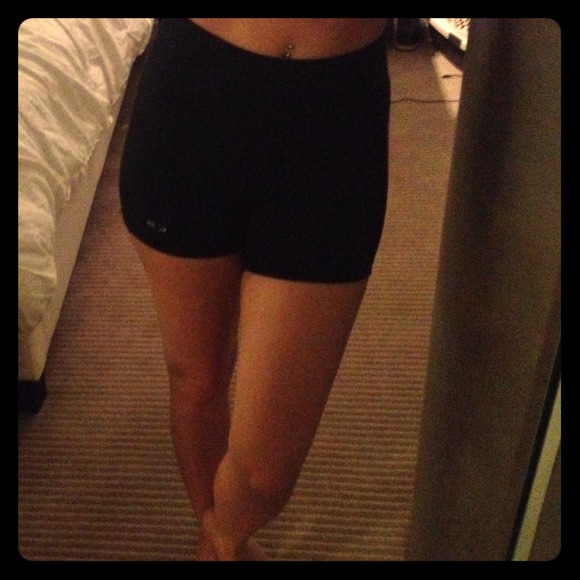 High waisted work out shorts