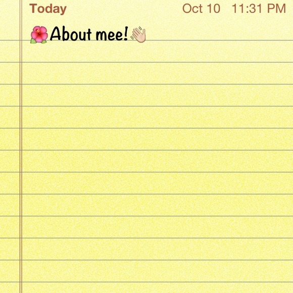 ABOUT ME! {please read}❤ - Picture 1 of 1