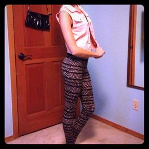 Printed leggings