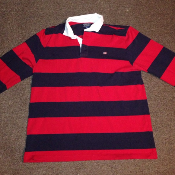 Men's polo jeans shirt