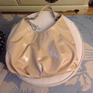 Patent leather purse