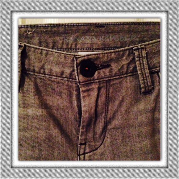 SALE 🎉Host Pick 11/9 Banana Republic Grey Jeans - Picture 3 of 3