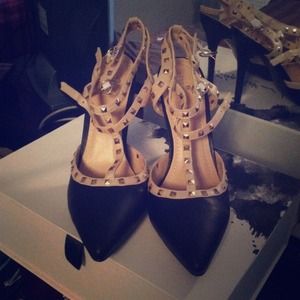 Shoes - Never worn Studded heels. Shoes - Never worn Studded heels.