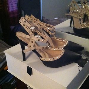 Shoes - Never worn Studded heels. Shoes - Never worn Studded heels.