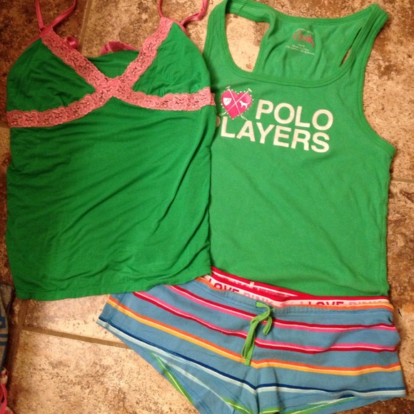 Gifted 2 shirts and 1 matching Victoria's Secre