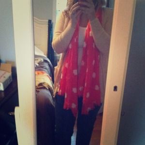 Banana Republic Accessories - Banana republic Hot pink fish print scarf Banana Republic Accessories - Banana republic Hot pink fish print scarf