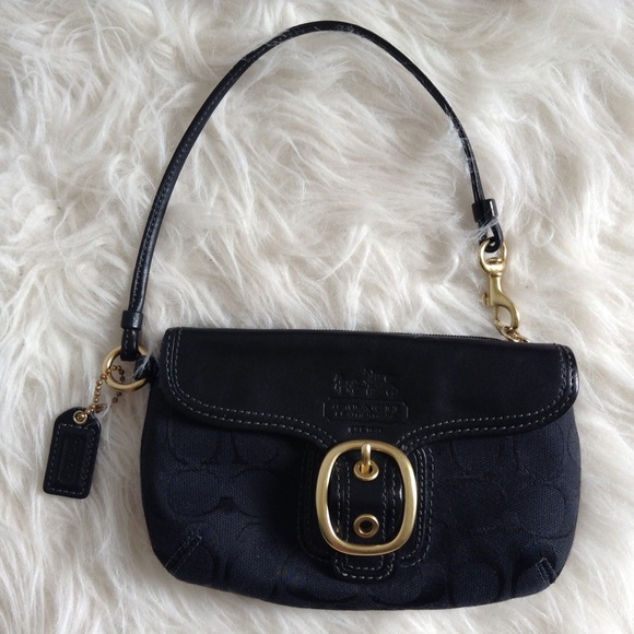 Coach black wristlet - Picture 2 of 3