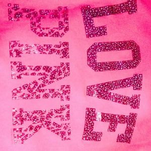 Victoria secret bling hoodie
