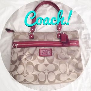 🎊SALE🎊 🔸COACH🔸 SIGNATURE TOTE