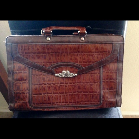 Genuine handmade leather briefcase FIRE SALE!!! :)