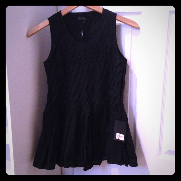 SOLD Black top/tunic. Night by Birge et Mikkelsen