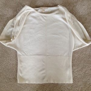 Michael Kors batwing top with zipper! Gorgeous on!