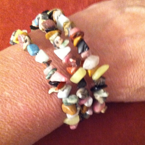 Purchase NOW! Beautiful Multi-Gem Stone Bracelet - Picture 2 of 4