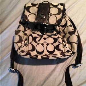 Like new coach backpack.