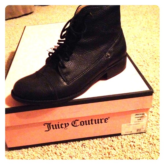 Juicy Couture booties/mid calf boots