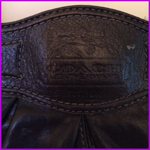 Big Leather COACH Bag 🐝 - Picture 3 of 4