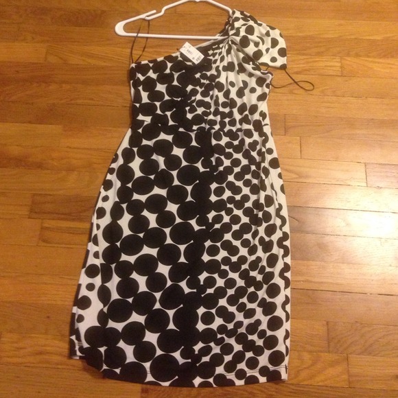 Black and white dress