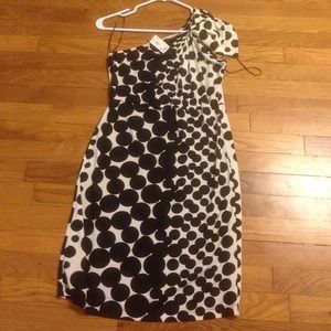 Black and white dress