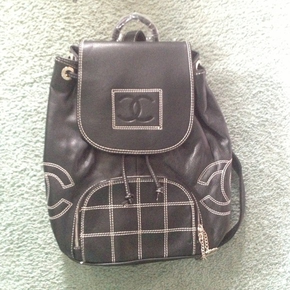 Black backpack