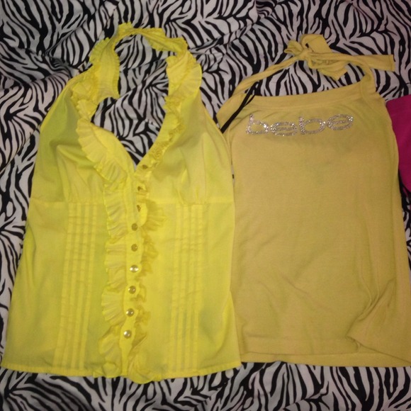 Bebe logo  shirts 20 each