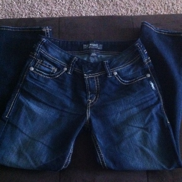 Silver capris
