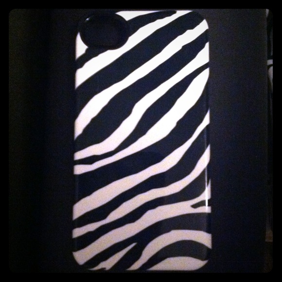❗SOLD❗New iphone 4/4s zebra case.