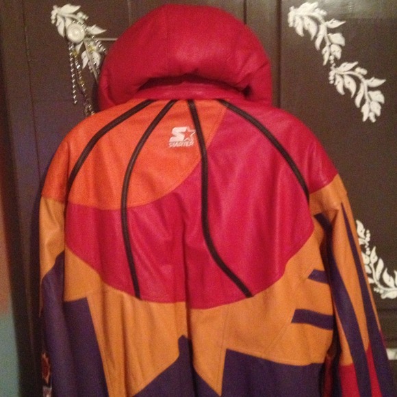 Official Phoenix Suns Starter Leather. - Picture 4 of 4