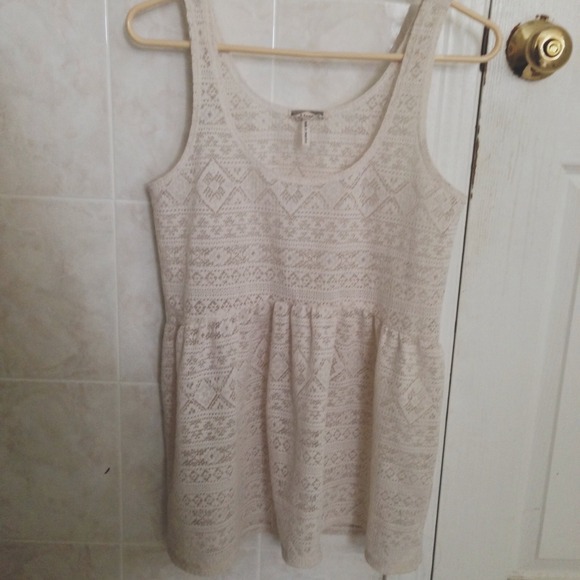 Sheer Lace Tank