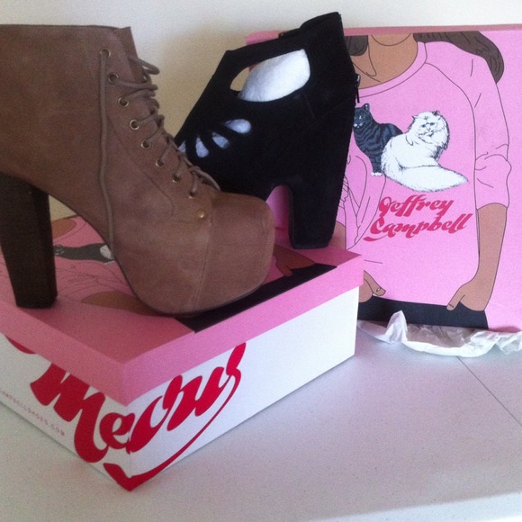 Just sharing 2 new pair of Jeffery Campbell's