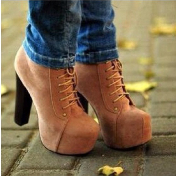 Looking for these tan boots tan heel boots