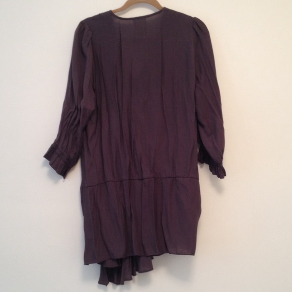 Slate Ruffle Blouse - Picture 4 of 4