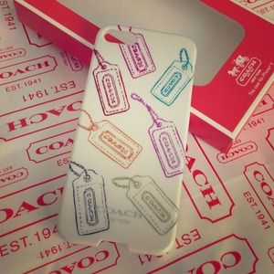 NEW Authentic Coach iPhone 5 / 5s Case