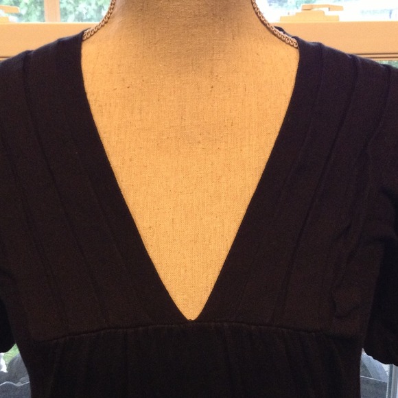 SOLD- J Crew black cotton sweater dress. Size XS - Picture 3 of 4