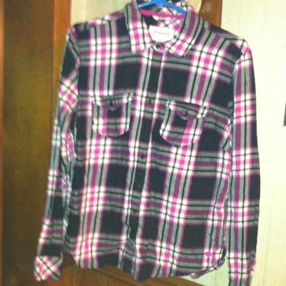 Aeropostale Long Sleeve Plaid Shirt 🎀🎀🎀