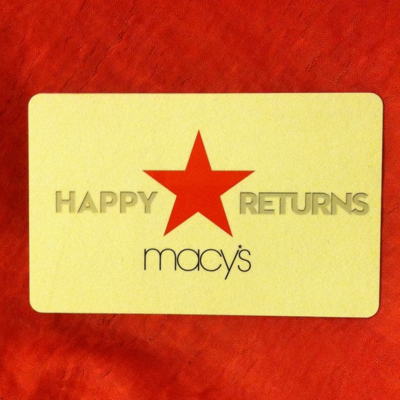 $15.89 Macy's Gift Card