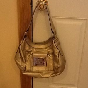 Genna De Rossi Gold Bag Reduced