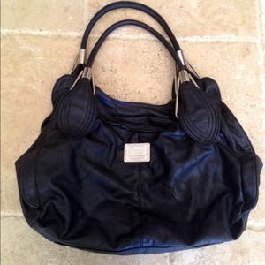 Black large D&G inspired purse