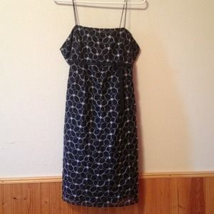 Black & white maternity dress