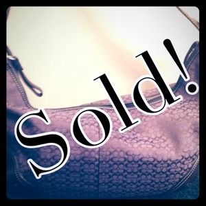 🔥SALE! Reduced Purple coach bag
