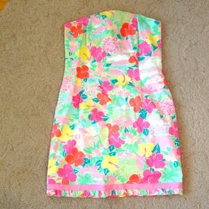 Lilly Pulitzer Strapless Dress