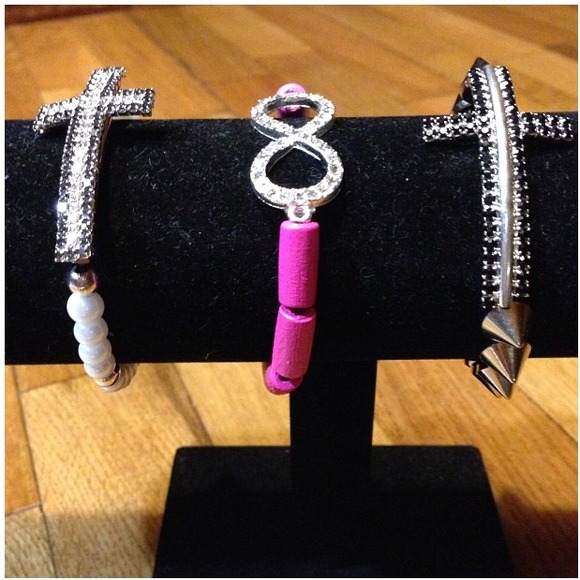 Cross & Infinity Bracelets - Picture 2 of 4