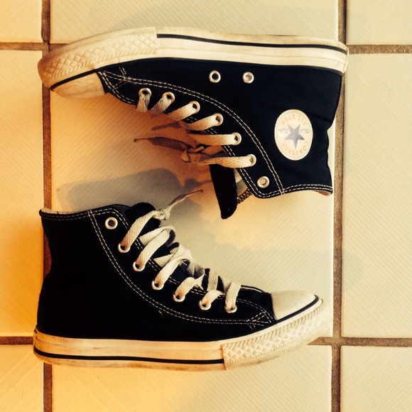 B&W Converse Sneaks