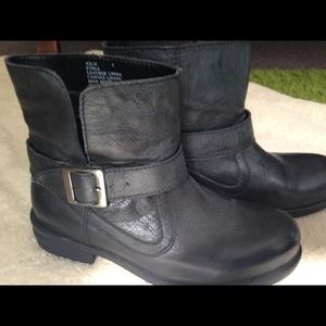 Miz Mooz black leather boots
