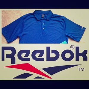 ***SOLD****Men's Reebok Play Dry Polo Shirt size S