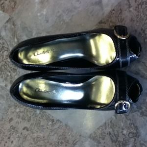 Charlotte Russe Size 7 Black Heels