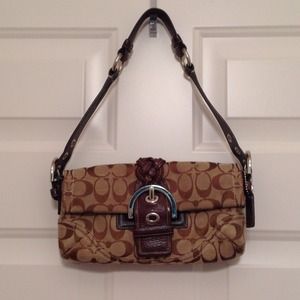 SOLD -Authentic brown Coach purse